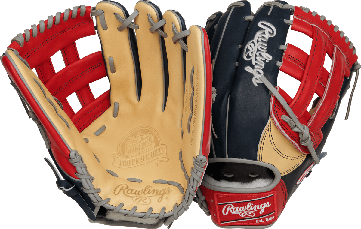 Rawlings Pro Preferred 12.75" Outfield Baseball Glove-1