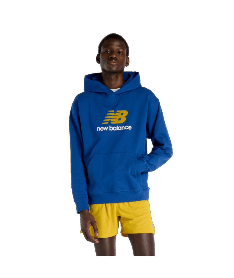 New Balance Men's Athletics French Terry Logo Hoodie Mens Apparel Sweatshirts & Fleece