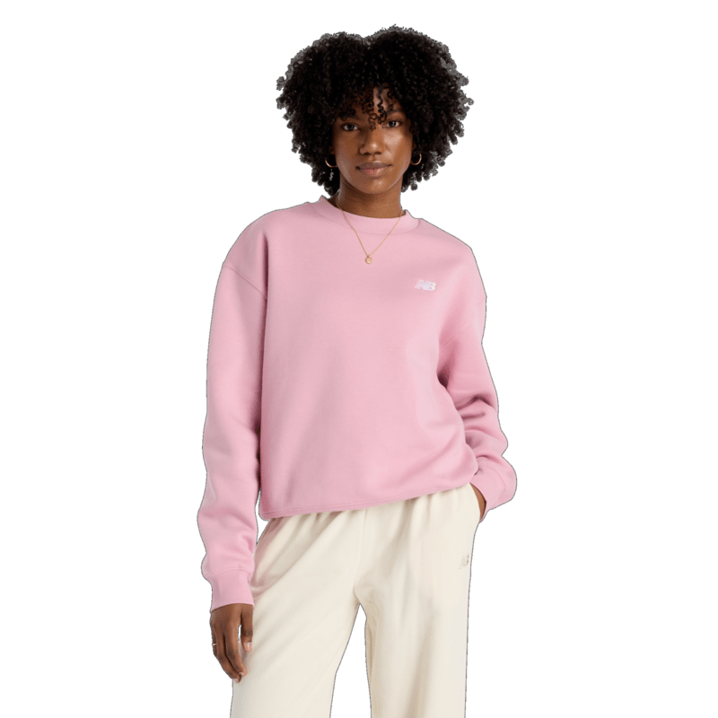 New Balance Women's Sport Essentials Fleece Crew Womens Apparel Sweatshirts & Fleece