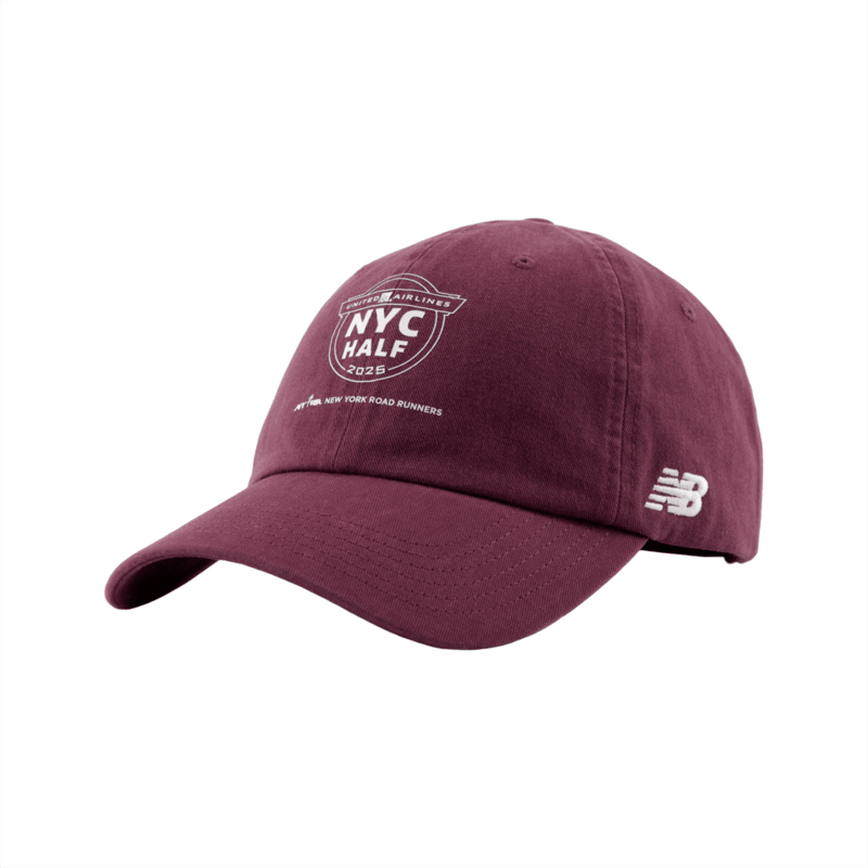 New Balance United NYC Half 6 Panel Classic Hat Unisex Accessories Hats & Caps