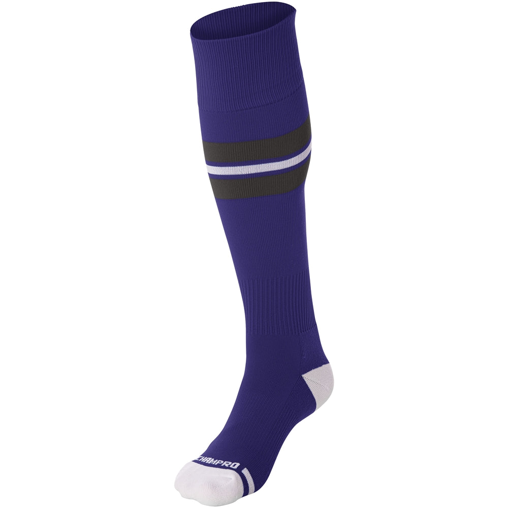 Champro Striped Knee High Baseball/Softball Socks-1