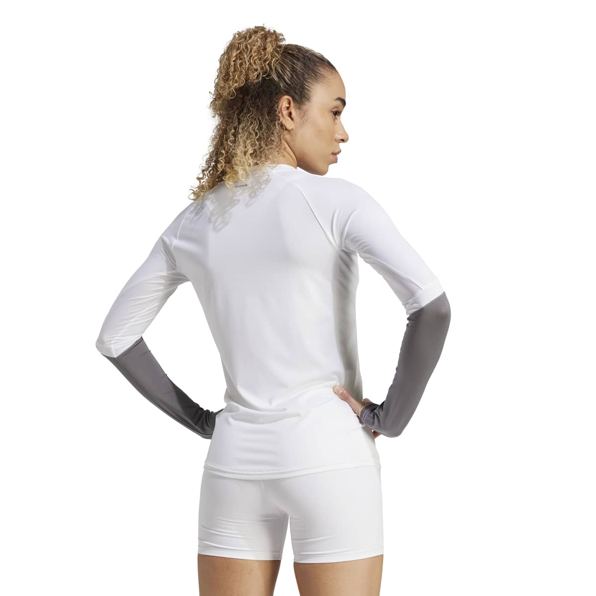 adidas Women's Volleyball Quickset Long Sleeve Jersey-2