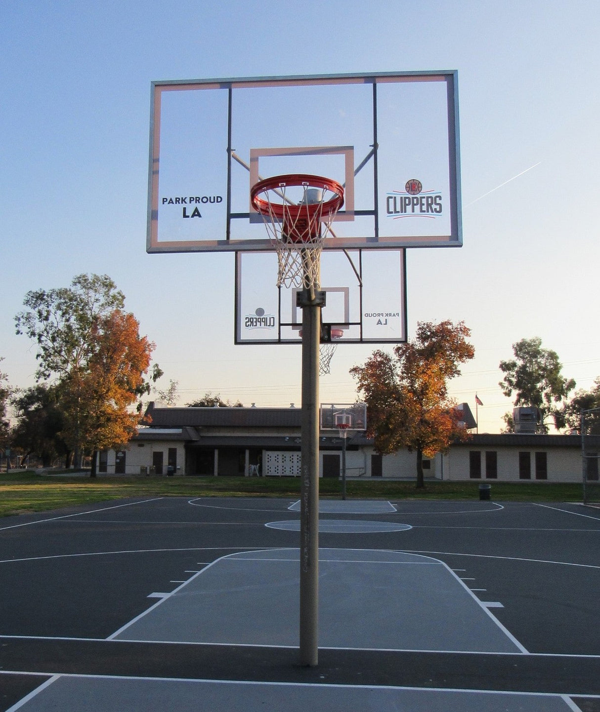 Gared Rectangular Polycarbonate Backboard Basketball Equipment All