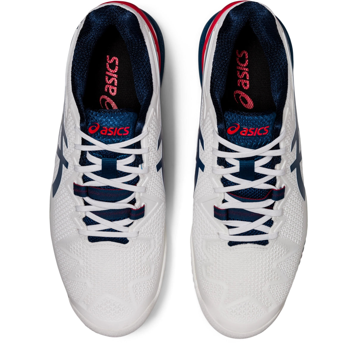 Asics Men's Gel-Resolution 8 Tennis Shoes Wide Tennis & Racquet Footwear Mens