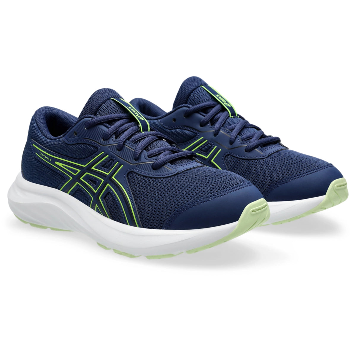 Asics Youth Contend 9 Grade School Running Shoes Youth Footwear Training & Running