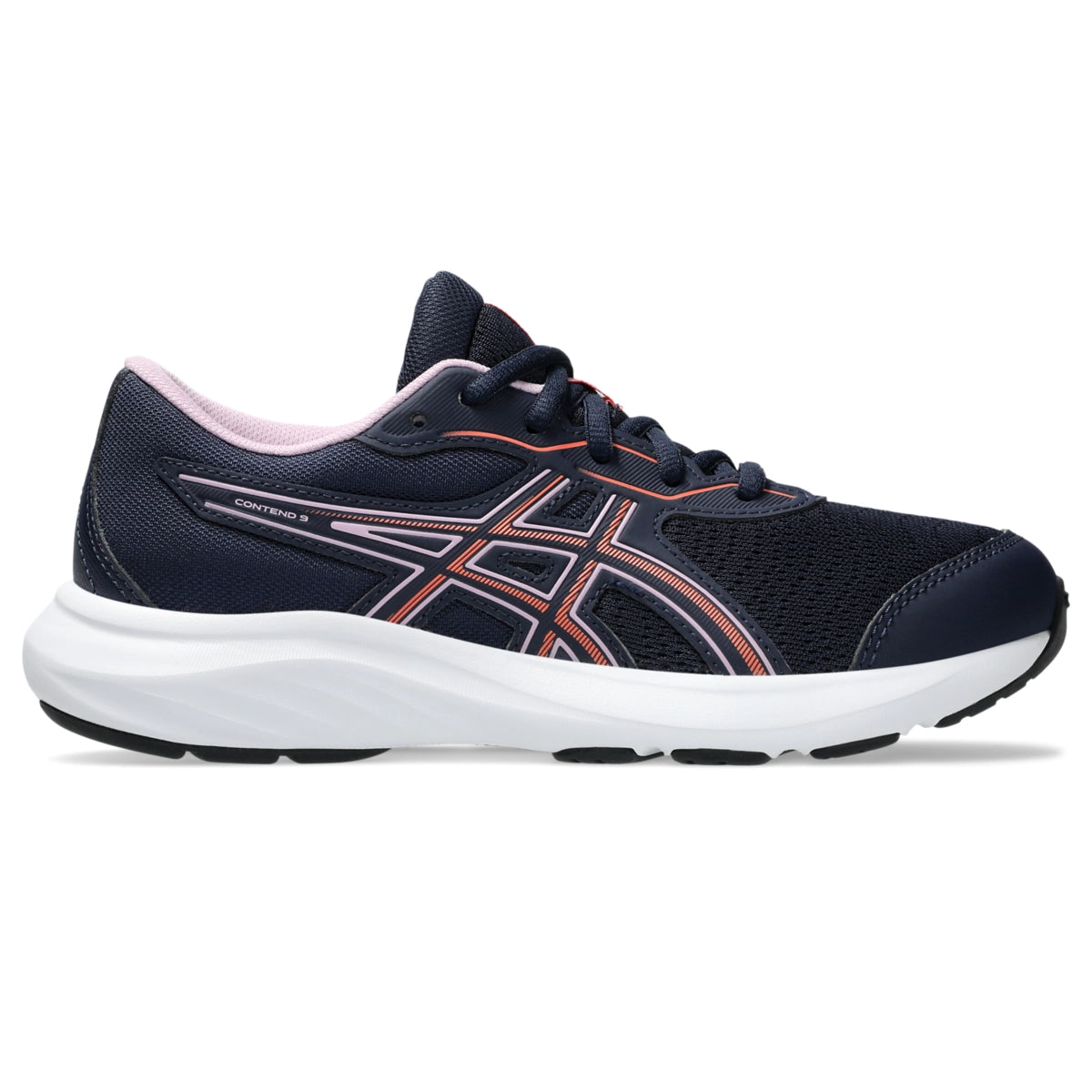 Asics Youth Contend 9 Grade School Running Shoes Youth Footwear Training & Running