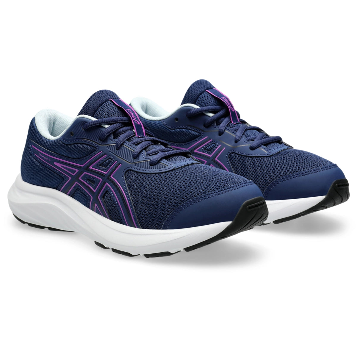 Asics Youth Contend 9 Grade School Running Shoes Youth Footwear Training & Running