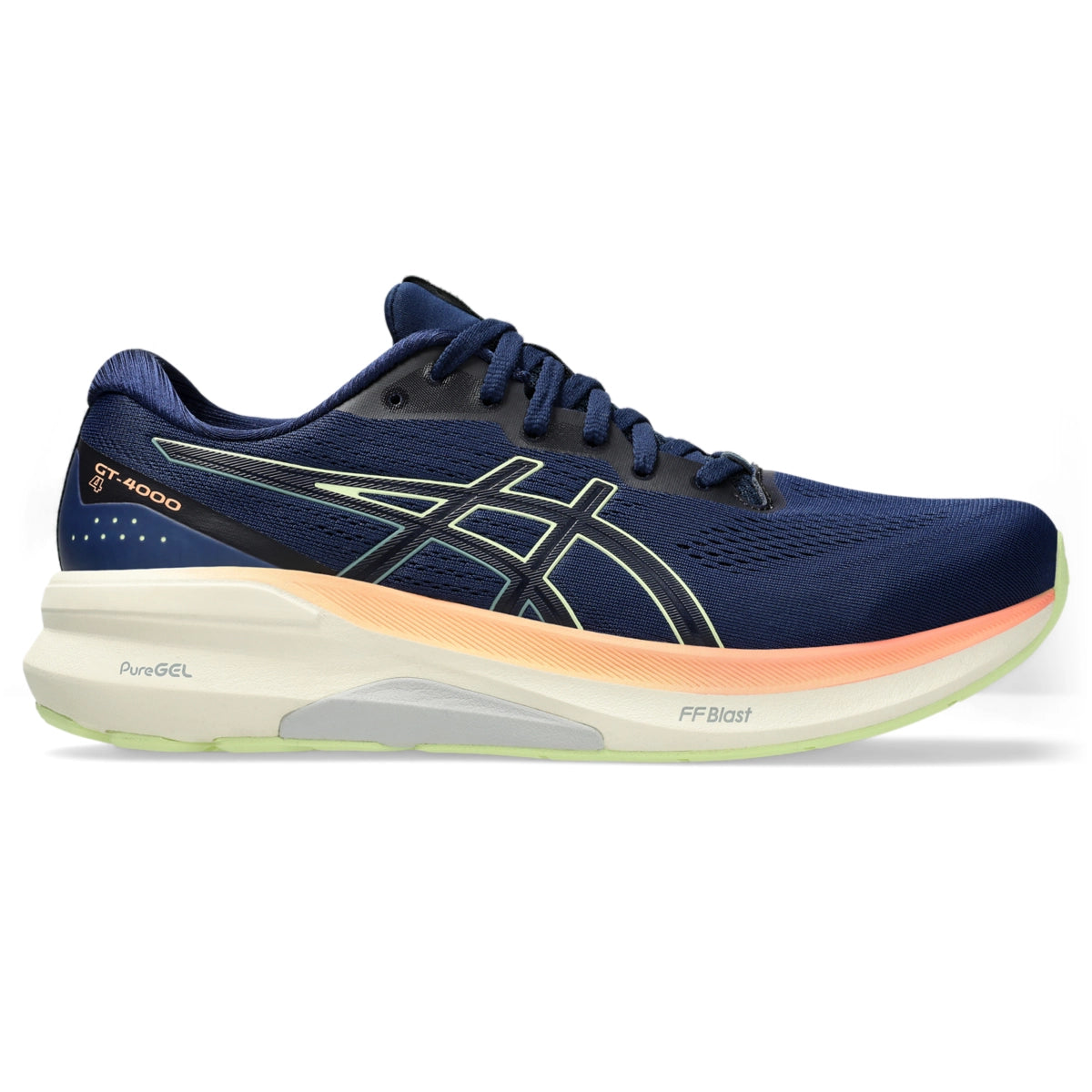 Asics Men's Gt-4000 4 Running Shoes Wide Mens Footwear Training & Running