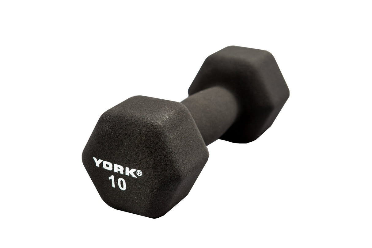 York Neoprene Hexagon Fitbell Exercise & Wellness Strength Dumbbells