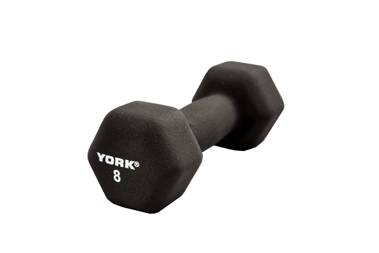 York Neoprene Hexagon Fitbell Exercise & Wellness Strength Dumbbells