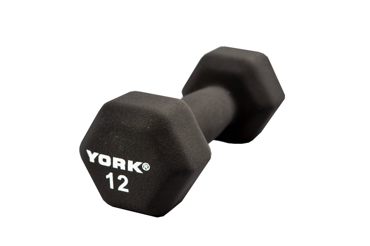 York Neoprene Hexagon Fitbell Exercise & Wellness Strength Dumbbells
