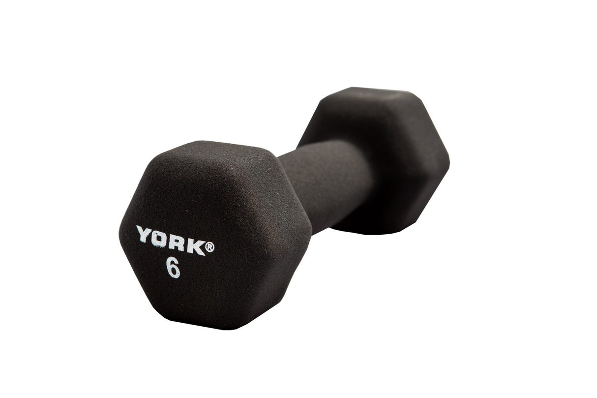York Neoprene Hexagon Fitbell Exercise & Wellness Strength Dumbbells