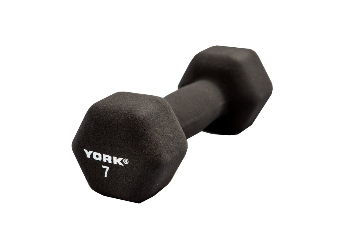 York Neoprene Hexagon Fitbell Exercise & Wellness Strength Dumbbells