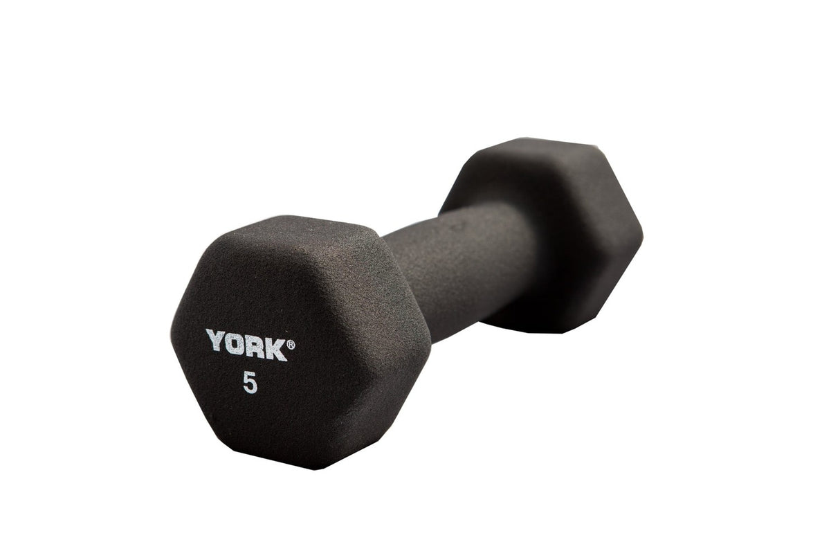 York Neoprene Hexagon Fitbell Exercise & Wellness Strength Dumbbells