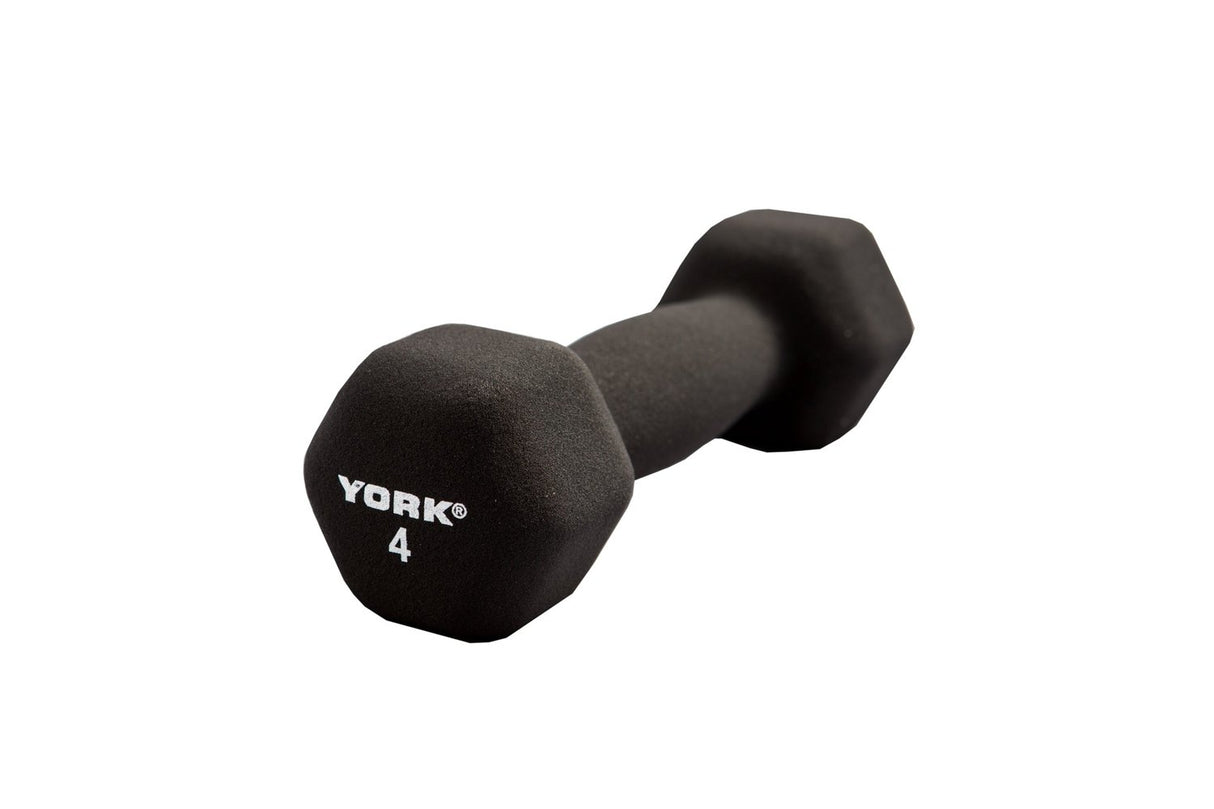 York Neoprene Hexagon Fitbell Exercise & Wellness Strength Dumbbells