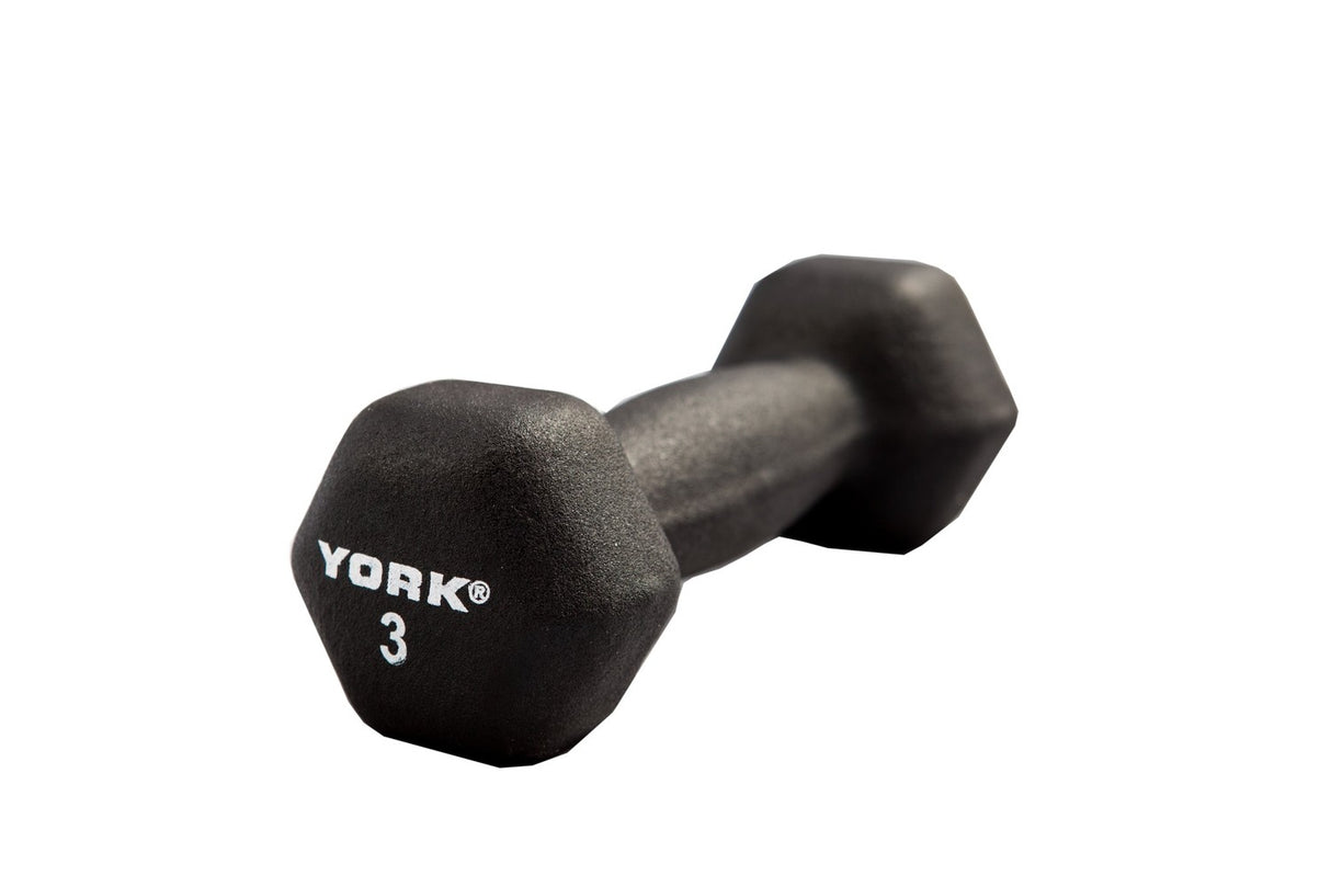 York Neoprene Hexagon Fitbell Exercise & Wellness Strength Dumbbells