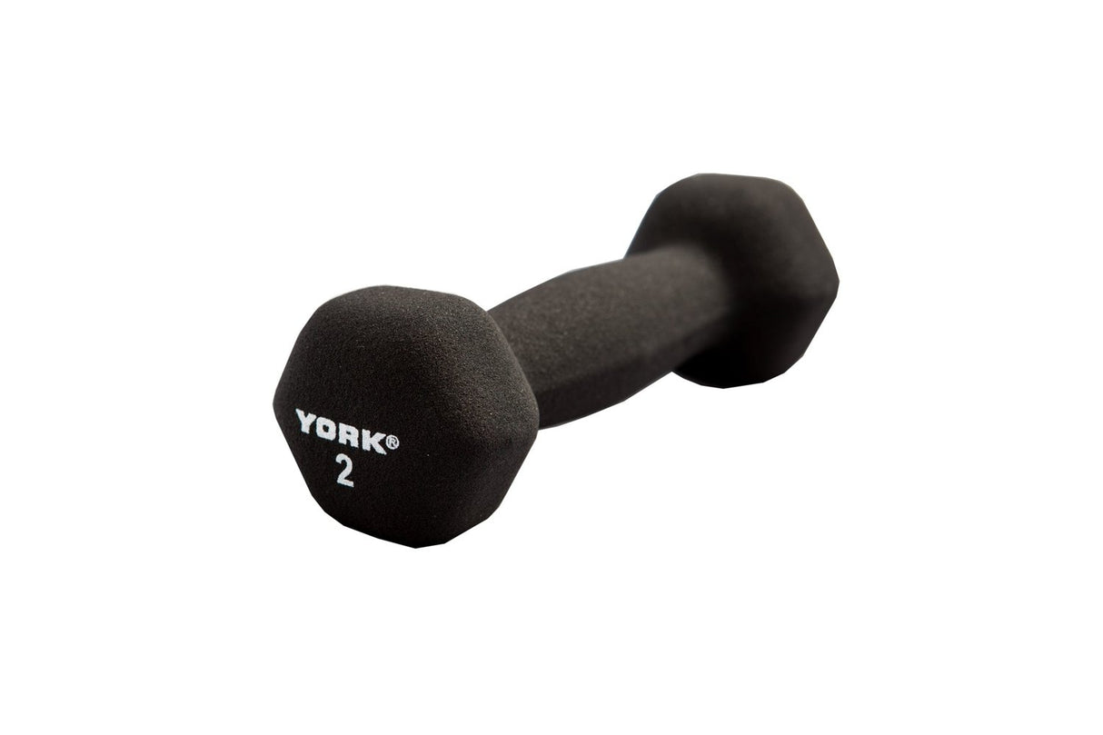 York Neoprene Hexagon Fitbell Exercise & Wellness Strength Dumbbells