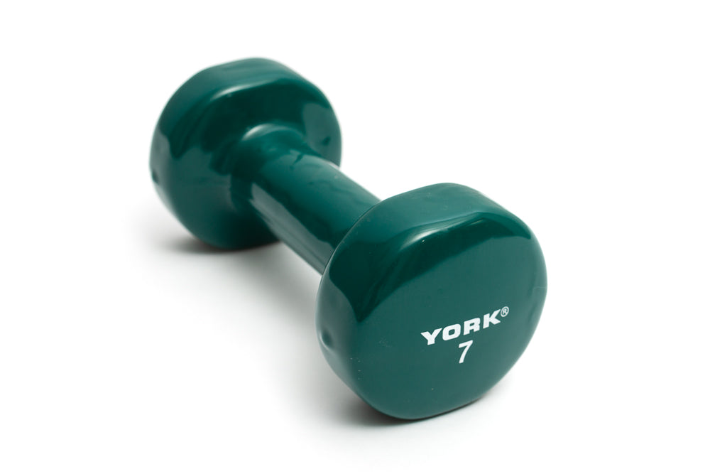 York Vinyl Fitbell Multi-Color Exercise & Wellness Strength Dumbbells