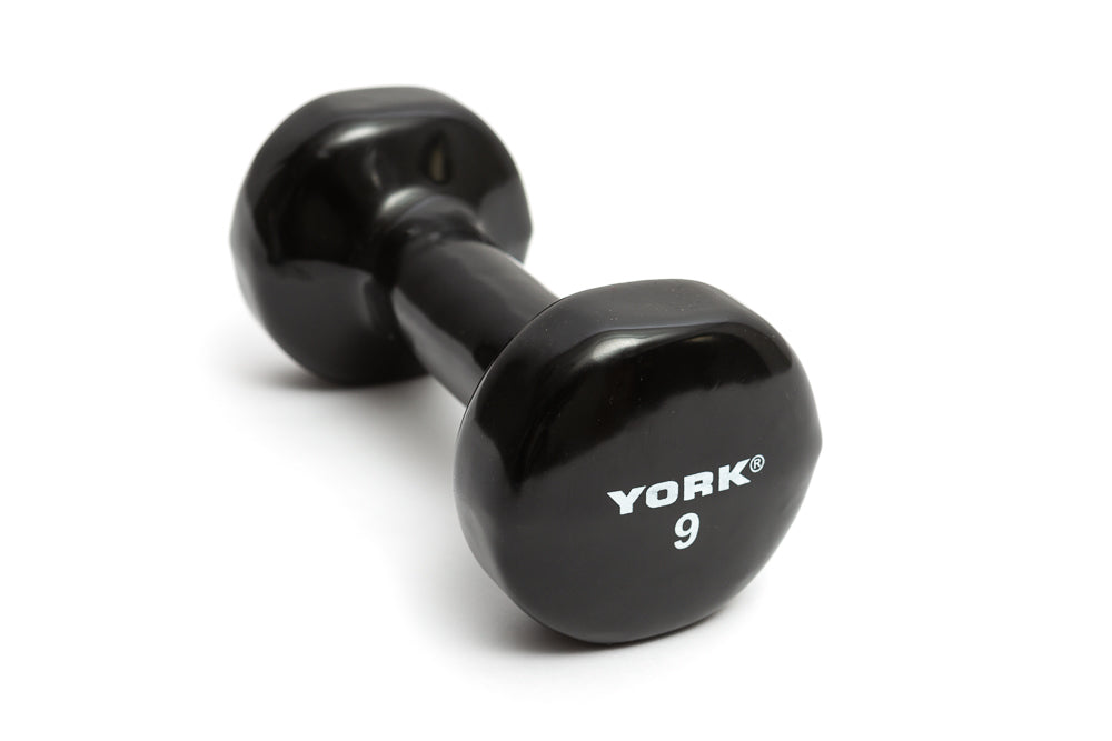 York Vinyl Fitbell Multi-Color Exercise & Wellness Strength Dumbbells