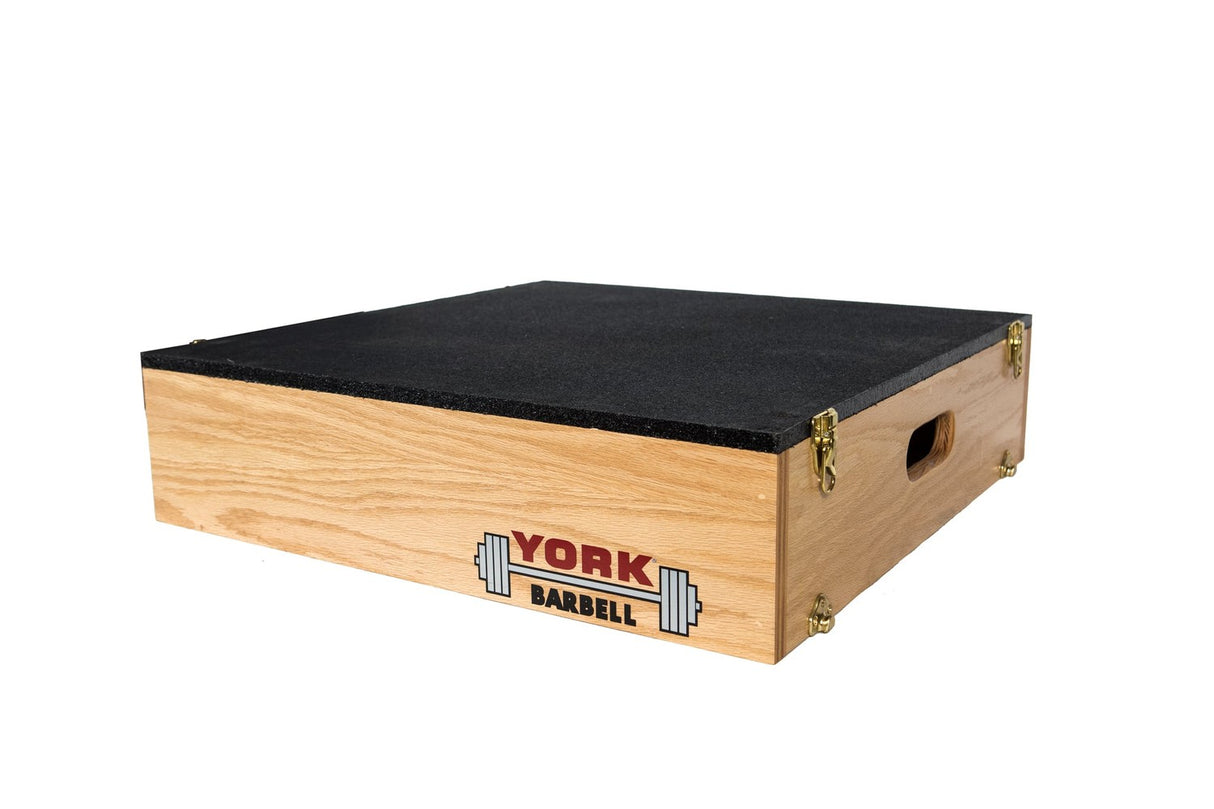 York Stackable Plyo / Step-Up Box Exercise & Wellness Functional Training Plyo Boxes