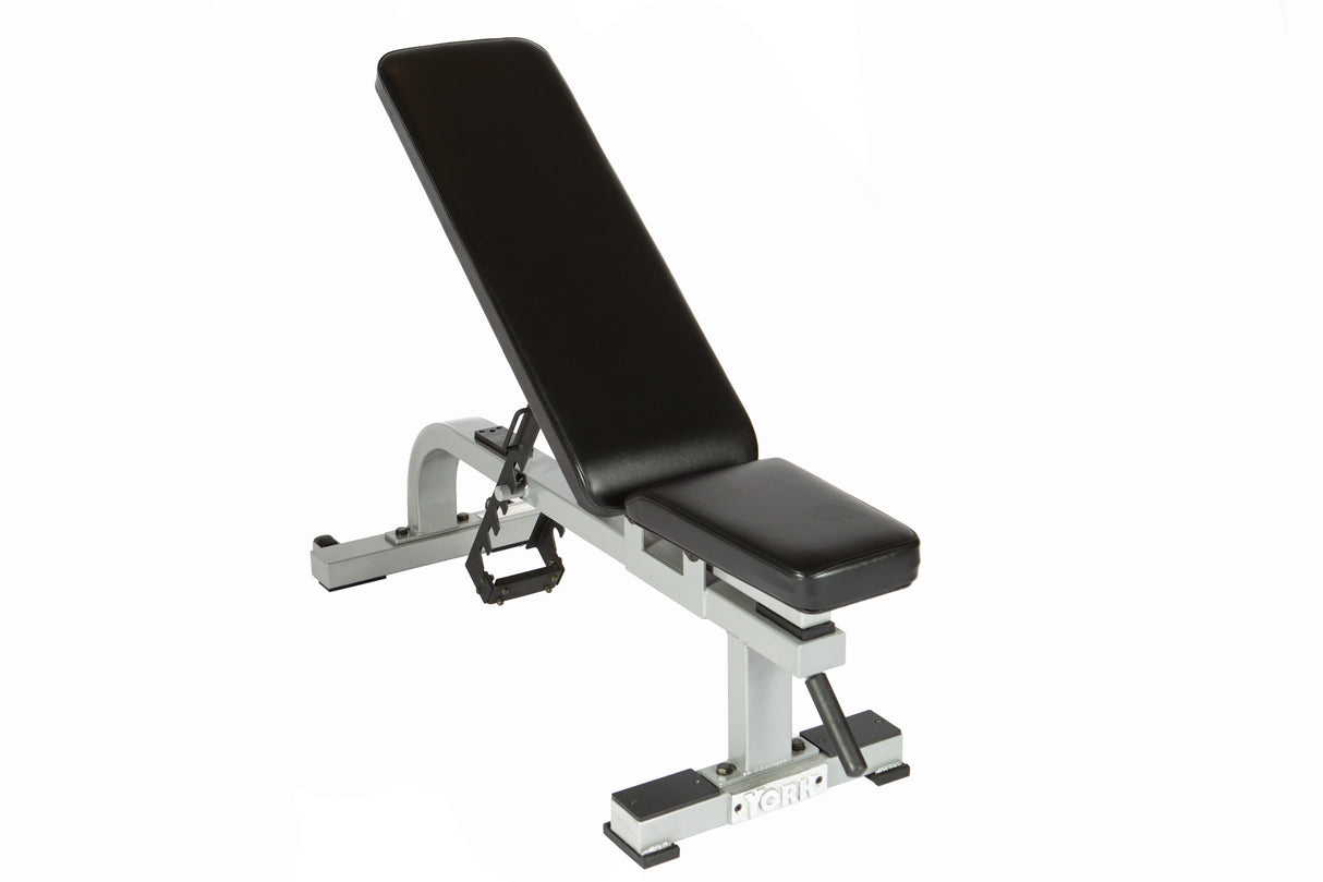 York STS Flat-to-Incline Bench Exercise & Wellness Gym Equipment