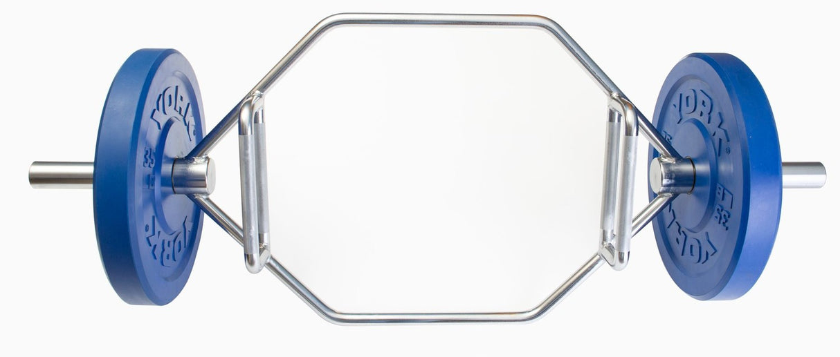 York Olympic Hex Weight Bar – 45lb Exercise & Wellness Strength Bars & Plates