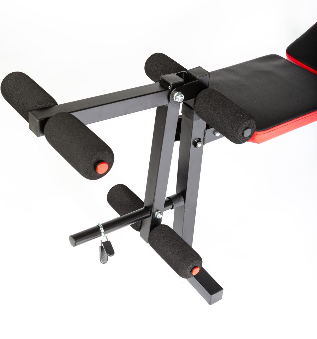 York Aspire 120 Flat to Incline/Folding Bench with Leg Curl Exercise & Wellness Gym Equipment