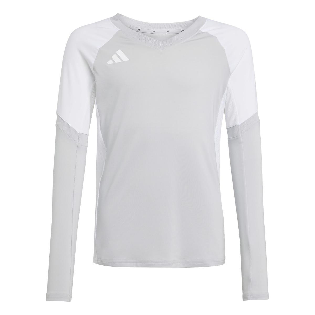 adidas Youth Girls' Volleyball Quickset Long Sleeve Jersey-1