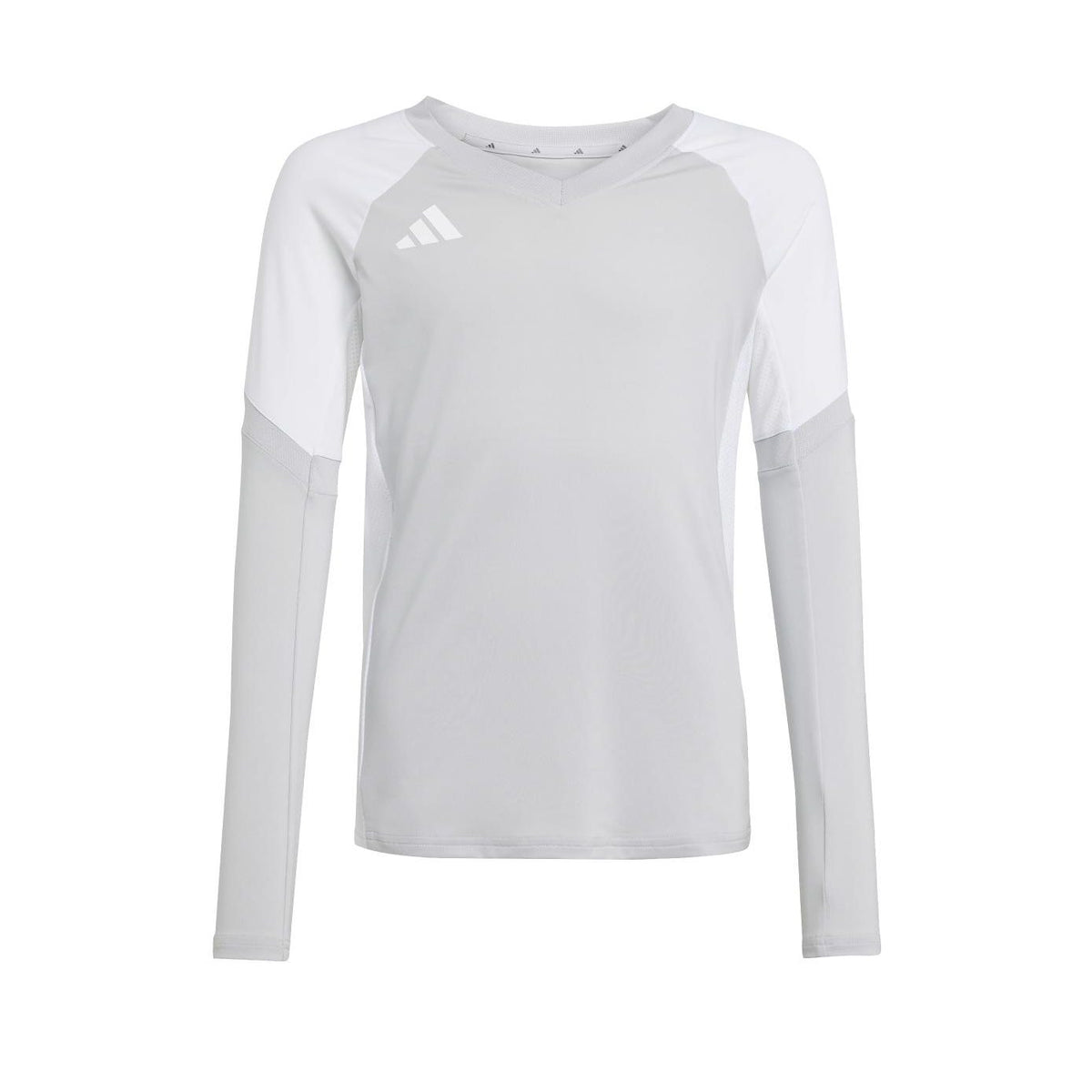 adidas Youth Girls' Volleyball Quickset Long Sleeve Jersey-1