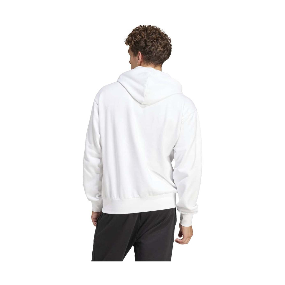 adidas Men's Essentials Feelcozy Fleece Hoodie (Tall)-2
