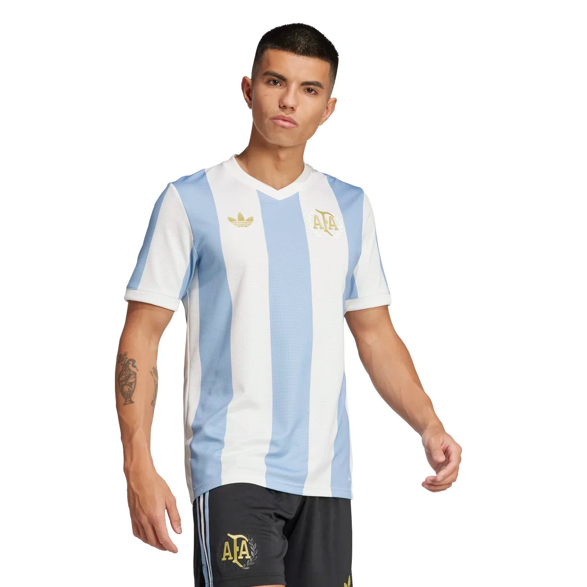 adidas Men's Argentina Anniversary Jersey Soccer Uniforms & Apparel All