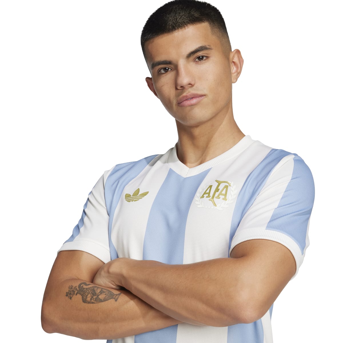 adidas Men's Argentina Anniversary Jersey Soccer Uniforms & Apparel All