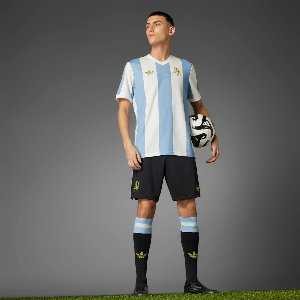 adidas Men's Argentina Anniversary Jersey Soccer Uniforms & Apparel All