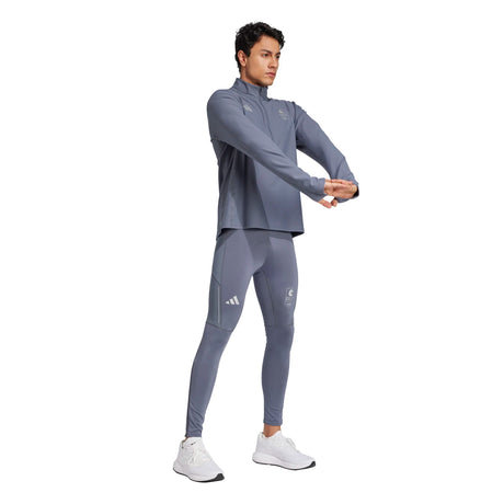 adidas Men's Boston Marathon 2025 OTR 1/4 Zip Mens Apparel Sweatshirts & Fleece