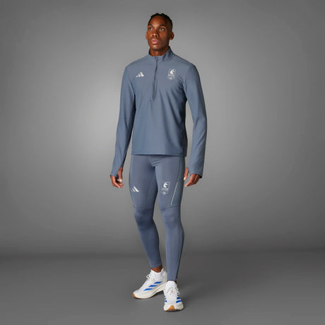 adidas Men's Boston Marathon 2025 OTR 1/4 Zip Mens Apparel Sweatshirts & Fleece