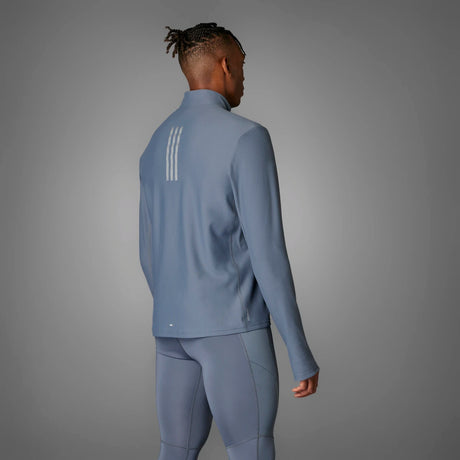 adidas Men's Boston Marathon 2025 OTR 1/4 Zip Mens Apparel Sweatshirts & Fleece