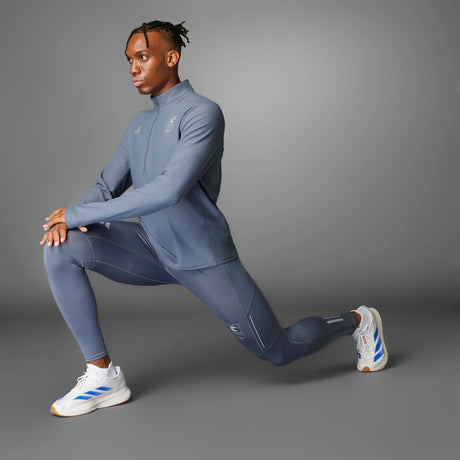 adidas Men's Boston Marathon 2025 OTR 1/4 Zip Mens Apparel Sweatshirts & Fleece