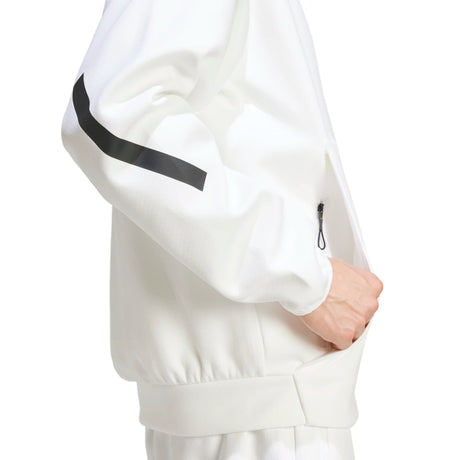 adidas Men's Z.N.E. Full-Zip Hooded Track Jacket Mens Apparel Jackets & Vests
