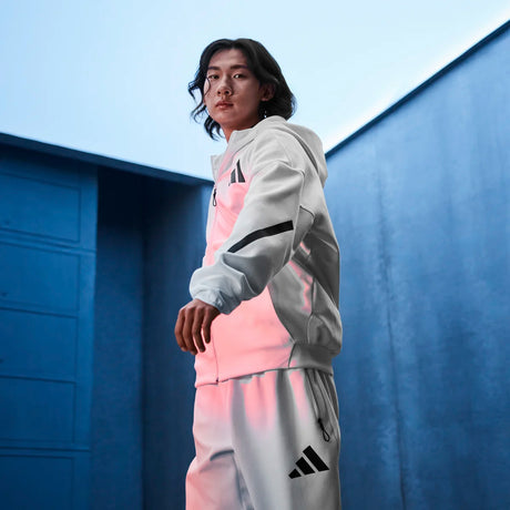 adidas Men's Z.N.E. Full-Zip Hooded Track Jacket Mens Apparel Jackets & Vests