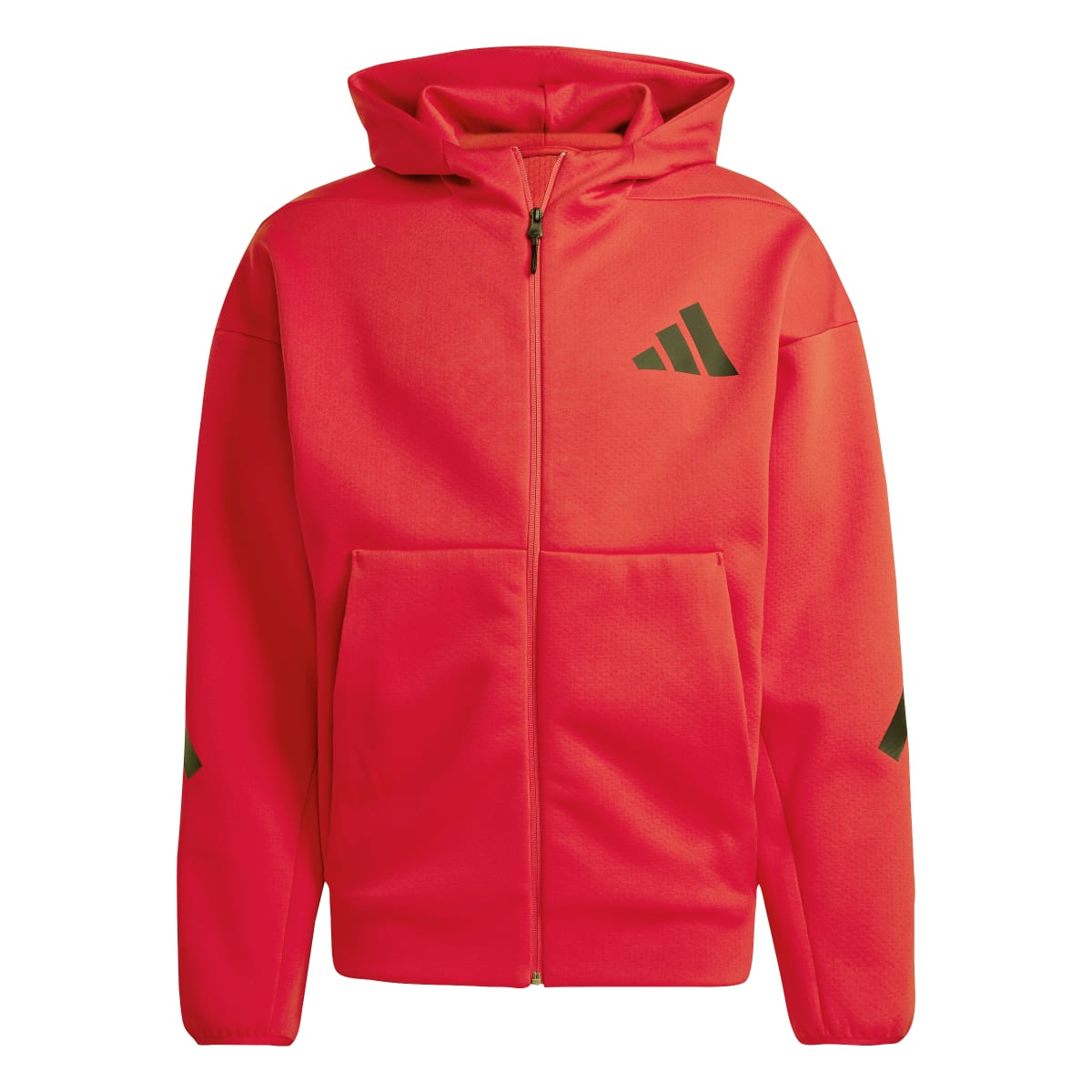 adidas Men's Z.N.E. Full-Zip Hooded Track Jacket Mens Apparel Jackets & Vests