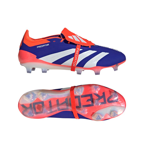 adidas Men's Predator Elite Fold-Over Tongue Firm Ground Soccer Cleats Soccer Footwear Adult