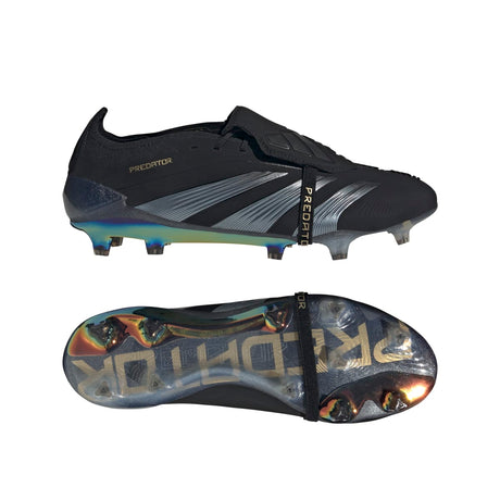 adidas Men's Predator Elite Fold-Over Tongue Firm Ground Soccer Cleats Soccer Footwear Adult