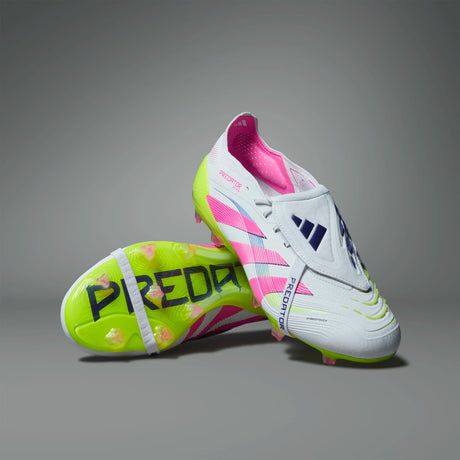 adidas Men's Predator Elite Fold-Over Tongue Firm Ground Soccer Cleats Soccer Footwear Adult