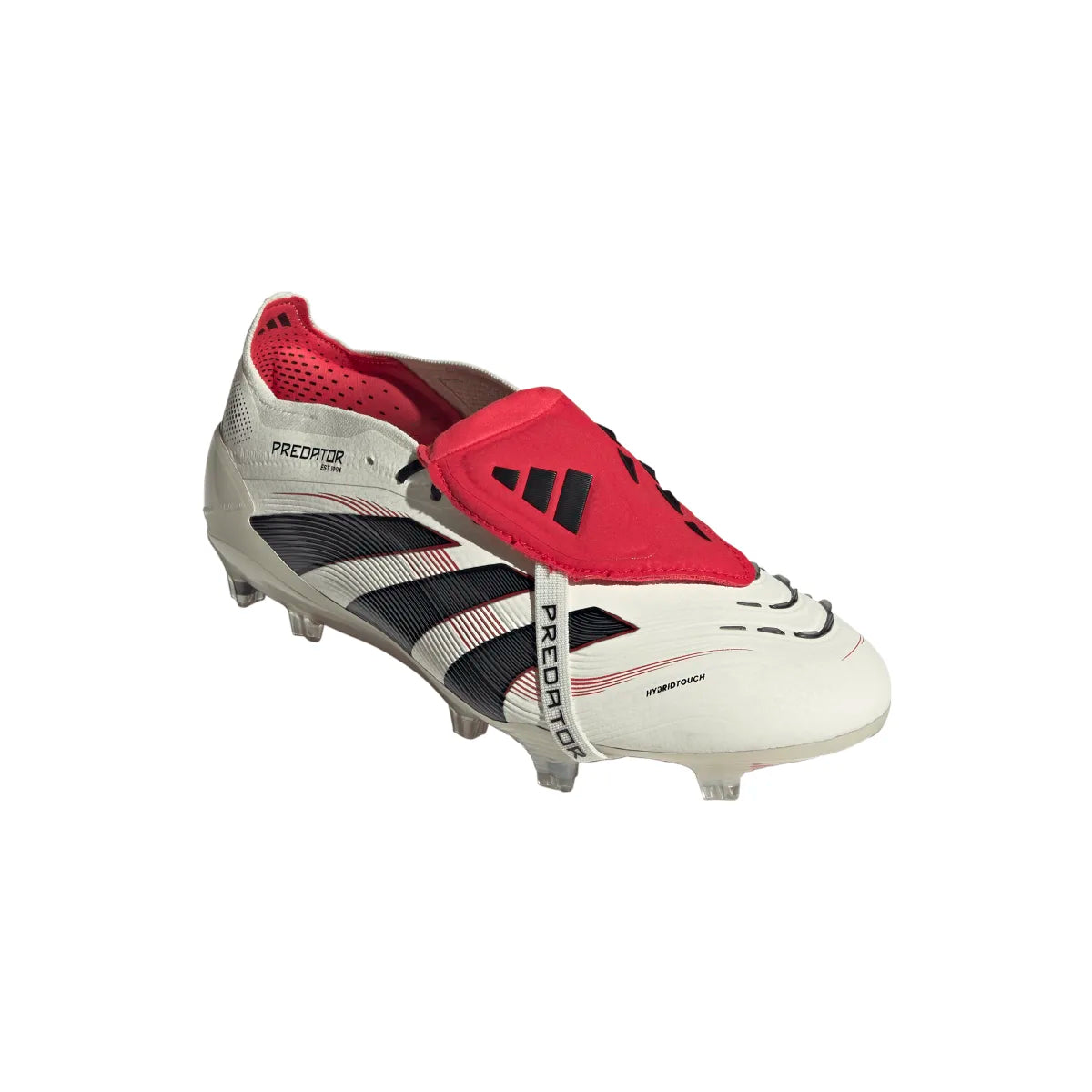 adidas Men's Predator Elite Fold-Over Tongue Firm Ground Soccer Cleats Soccer Footwear Adult