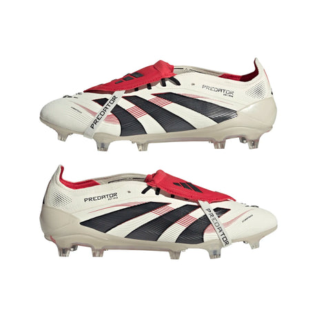 adidas Men's Predator Elite Fold-Over Tongue Firm Ground Soccer Cleats Soccer Footwear Adult