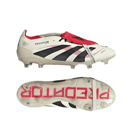 adidas Men's Predator Elite Fold-Over Tongue Firm Ground Soccer Cleats Soccer Footwear Adult