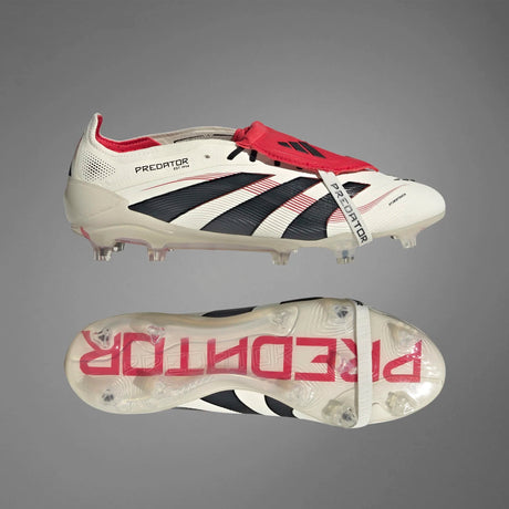 adidas Men's Predator Elite Fold-Over Tongue Firm Ground Soccer Cleats Soccer Footwear Adult