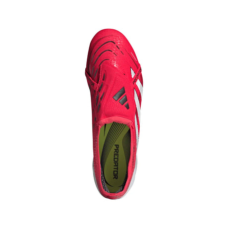 adidas Men's Predator Elite Fold-Over Tongue Firm Ground Soccer Cleats Soccer Footwear Adult