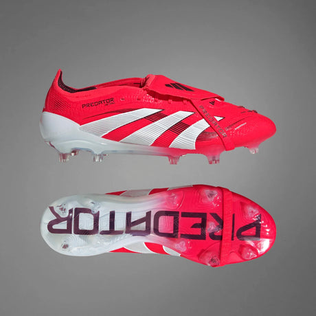 adidas Men's Predator Elite Fold-Over Tongue Firm Ground Soccer Cleats Soccer Footwear Adult