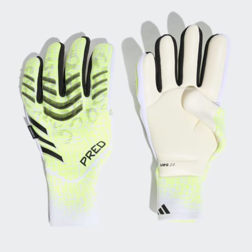 adidas Predator Gloves Pro Goalkeeper Gloves Soccer Goalie Gloves Adult